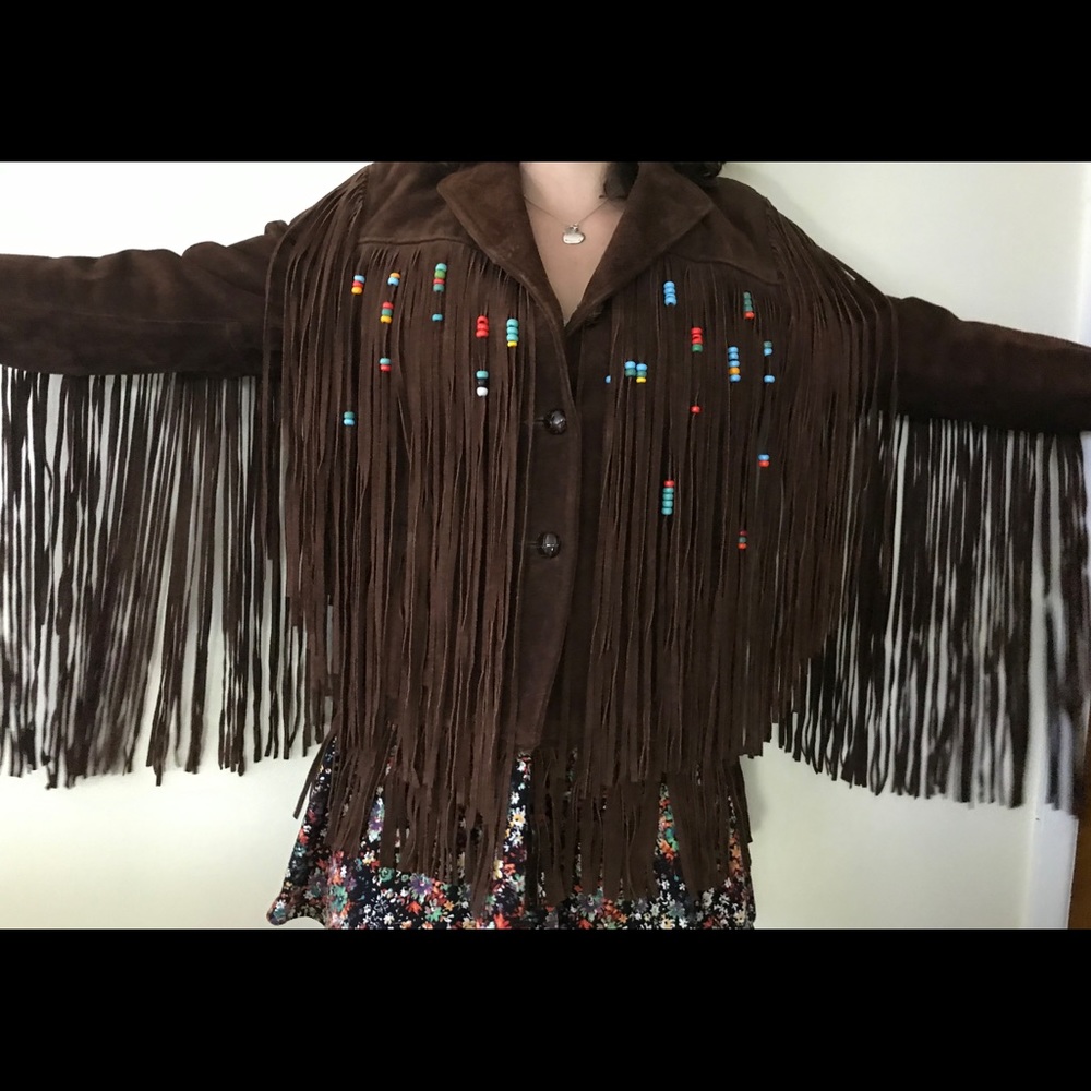 Vintage leather jacket